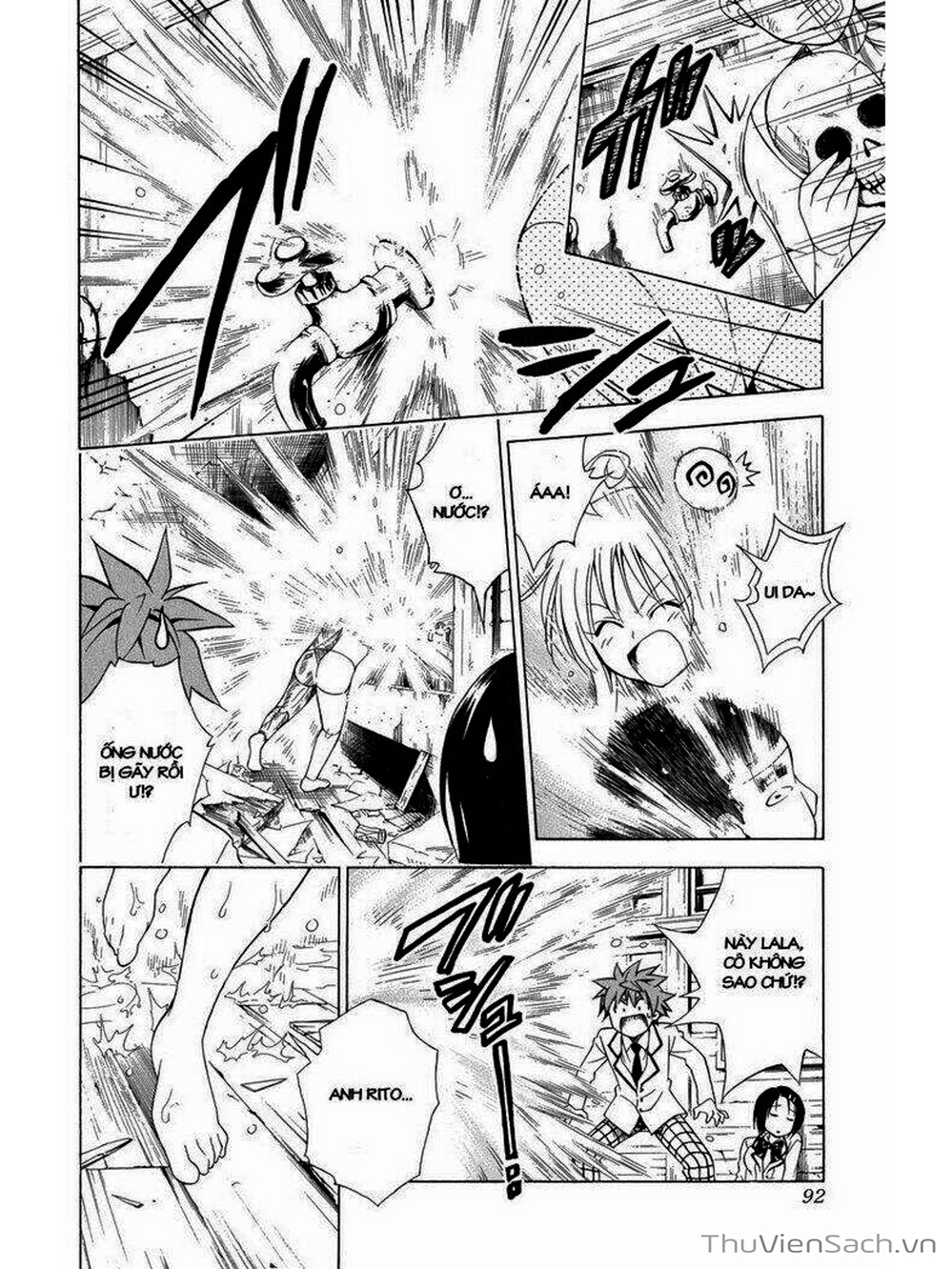 Truyện Tranh Bóng Tối Hoàng Kim - To Love Ru Darkness trang 8