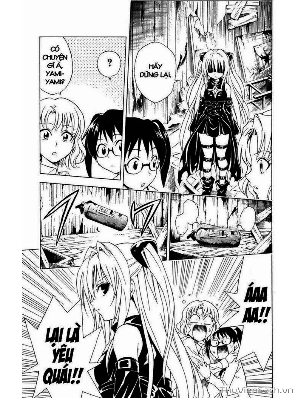 Truyện Tranh Bóng Tối Hoàng Kim - To Love Ru Darkness trang 8