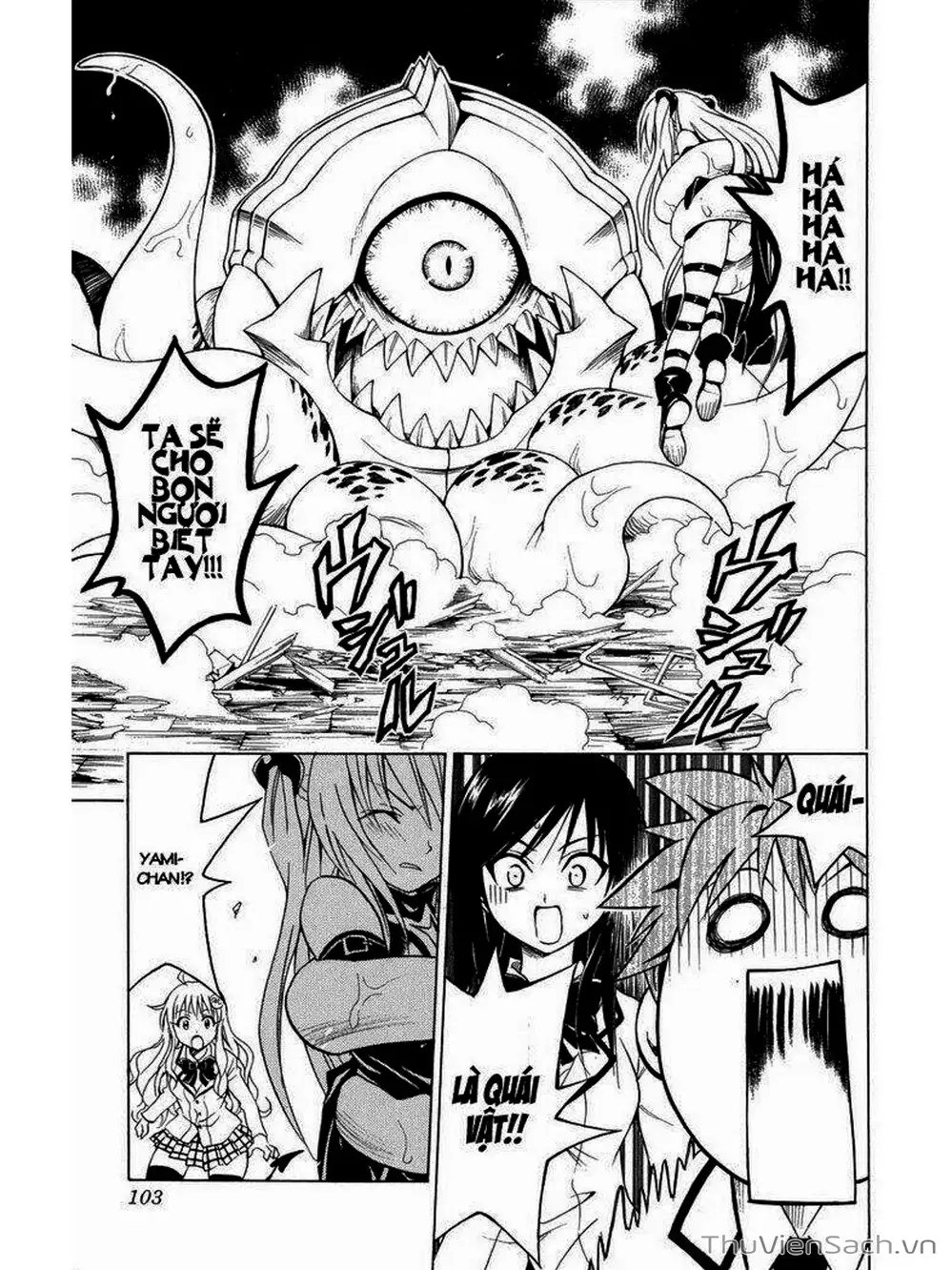 Truyện Tranh Bóng Tối Hoàng Kim - To Love Ru Darkness trang 8