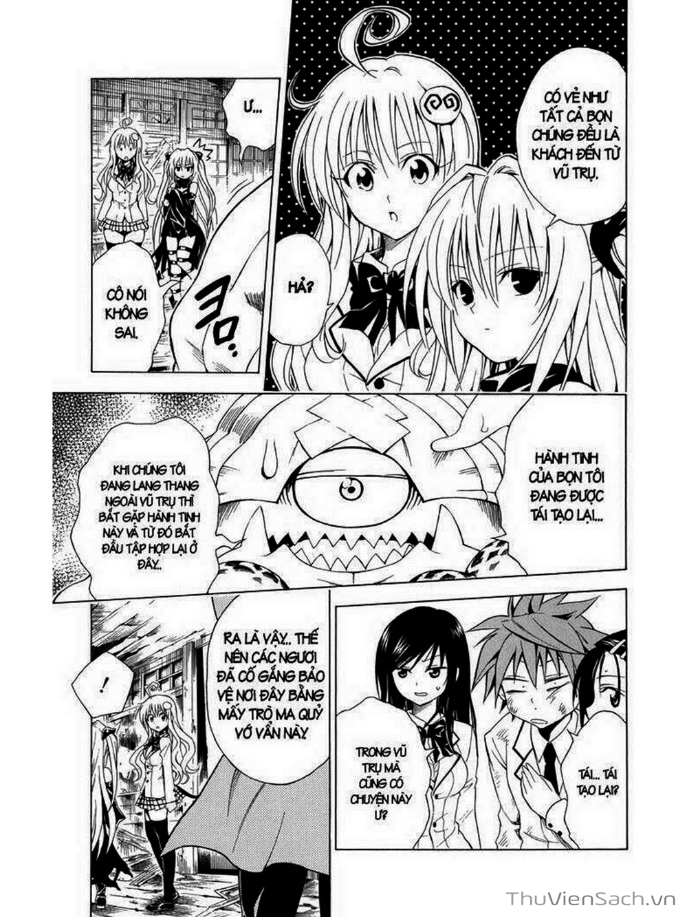 Truyện Tranh Bóng Tối Hoàng Kim - To Love Ru Darkness trang 8