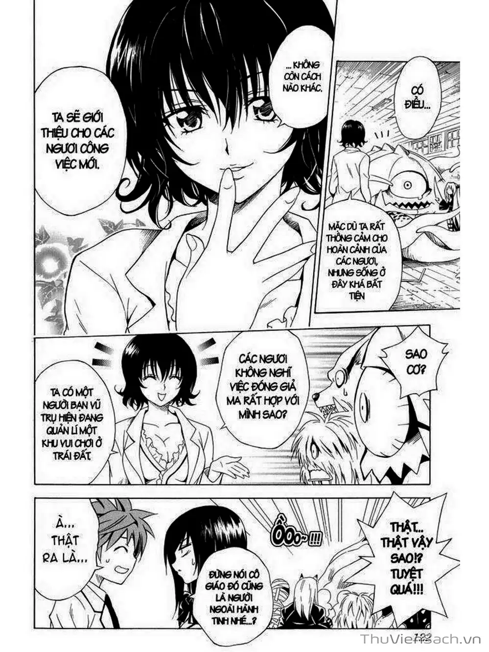 Truyện Tranh Bóng Tối Hoàng Kim - To Love Ru Darkness trang 8