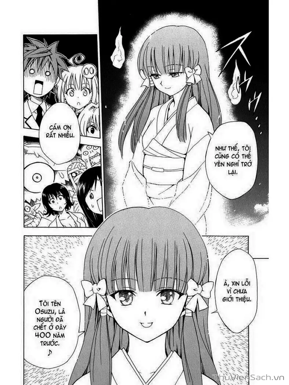 Truyện Tranh Bóng Tối Hoàng Kim - To Love Ru Darkness trang 8