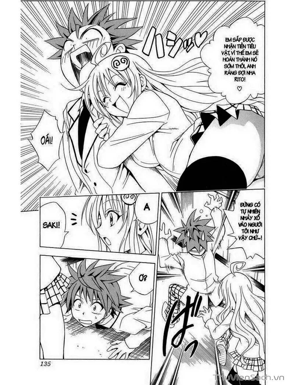 Truyện Tranh Bóng Tối Hoàng Kim - To Love Ru Darkness trang 8