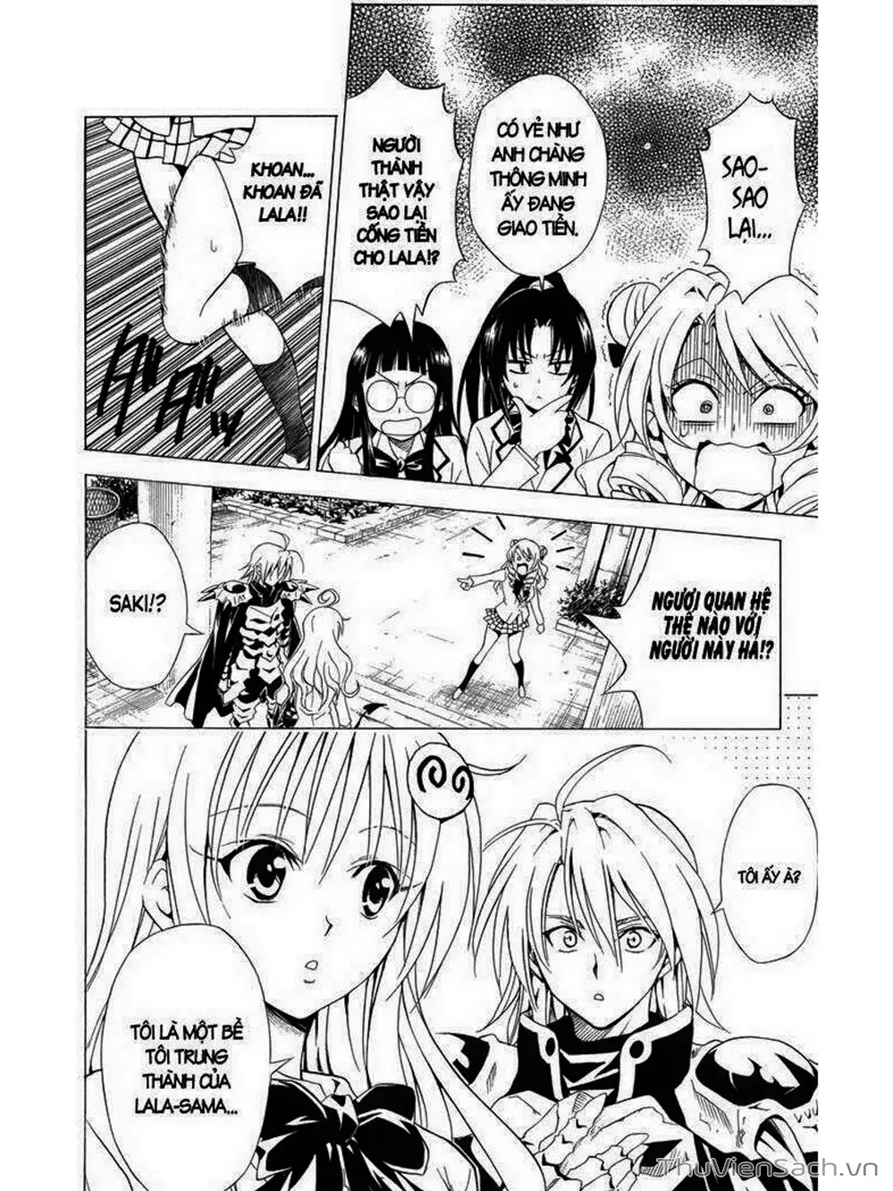 Truyện Tranh Bóng Tối Hoàng Kim - To Love Ru Darkness trang 8