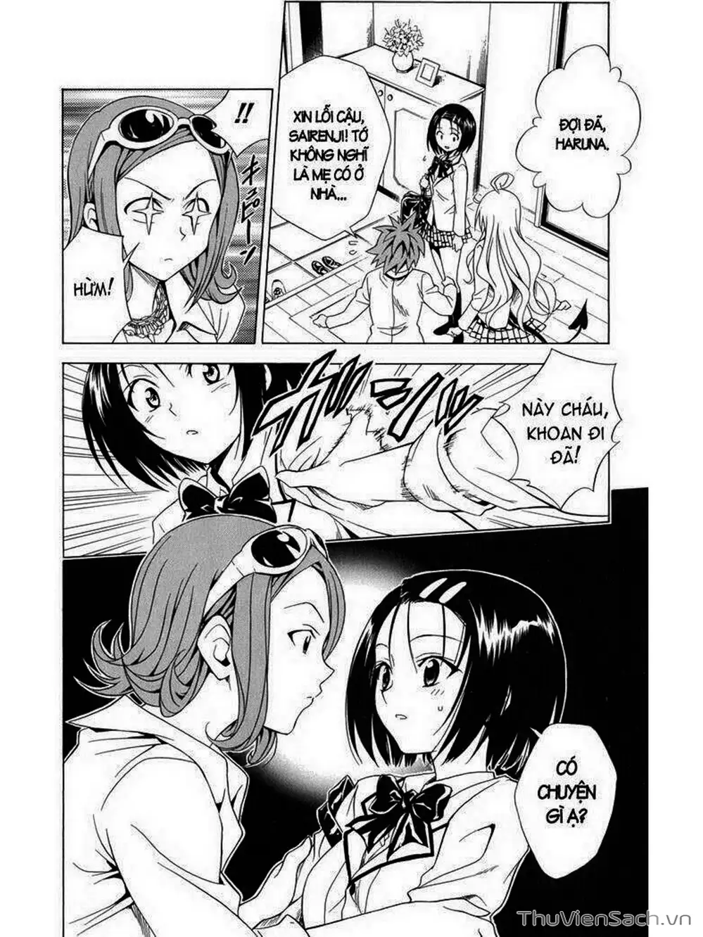 Truyện Tranh Bóng Tối Hoàng Kim - To Love Ru Darkness trang 8