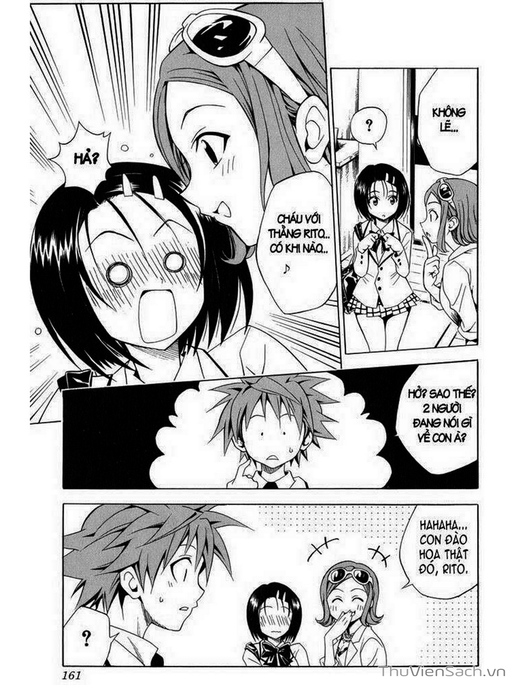 Truyện Tranh Bóng Tối Hoàng Kim - To Love Ru Darkness trang 8