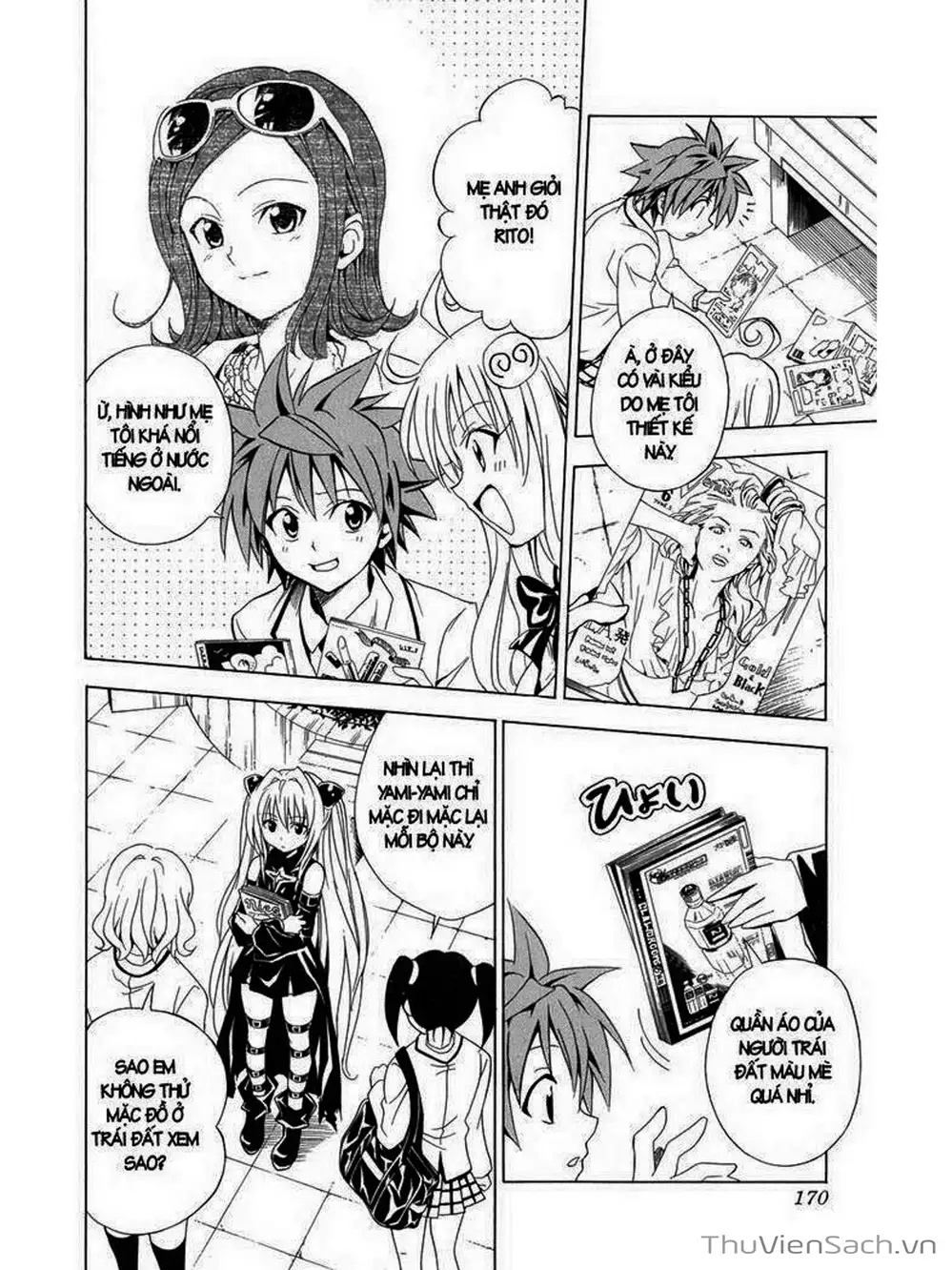 Truyện Tranh Bóng Tối Hoàng Kim - To Love Ru Darkness trang 8