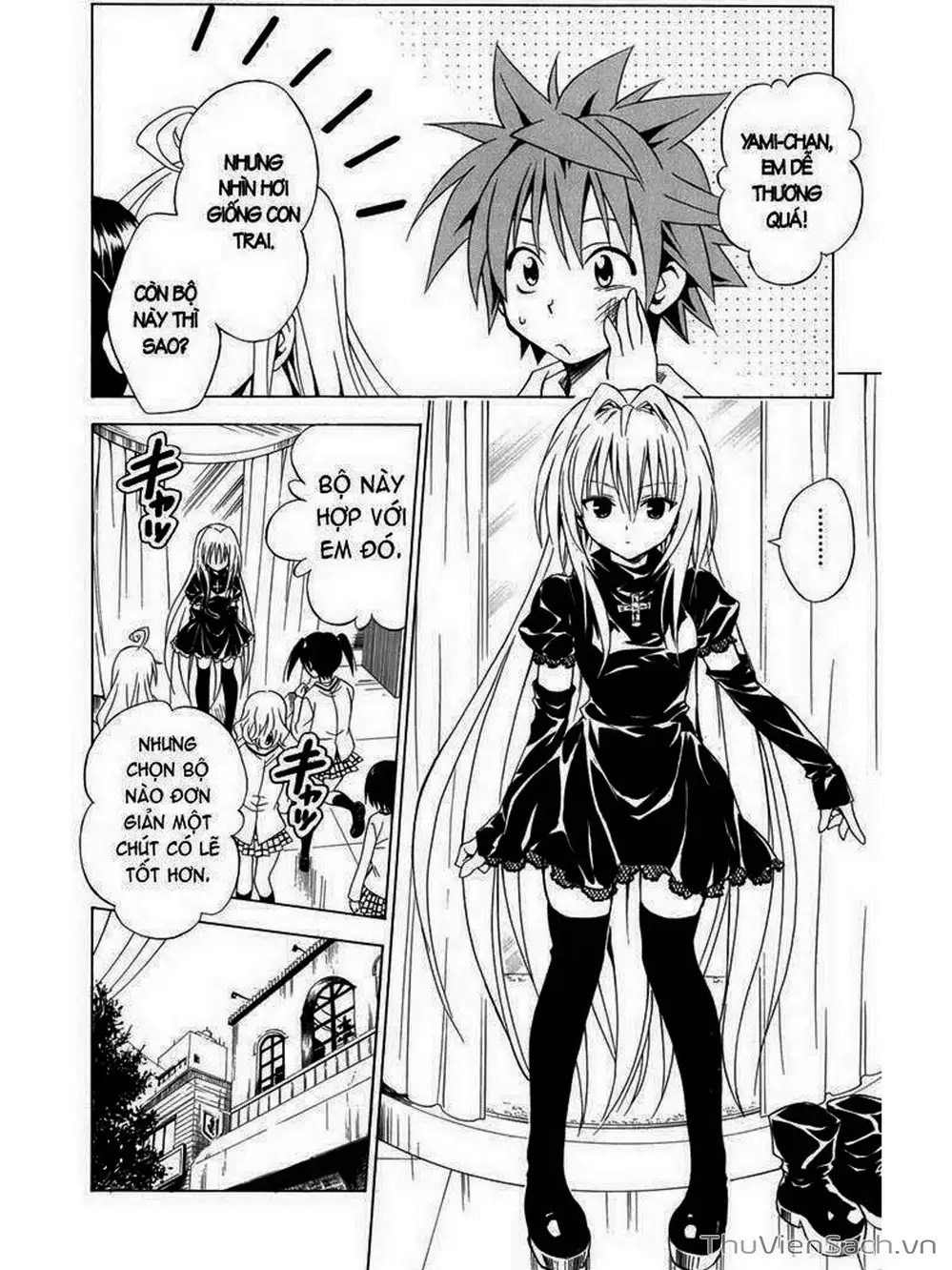 Truyện Tranh Bóng Tối Hoàng Kim - To Love Ru Darkness trang 8