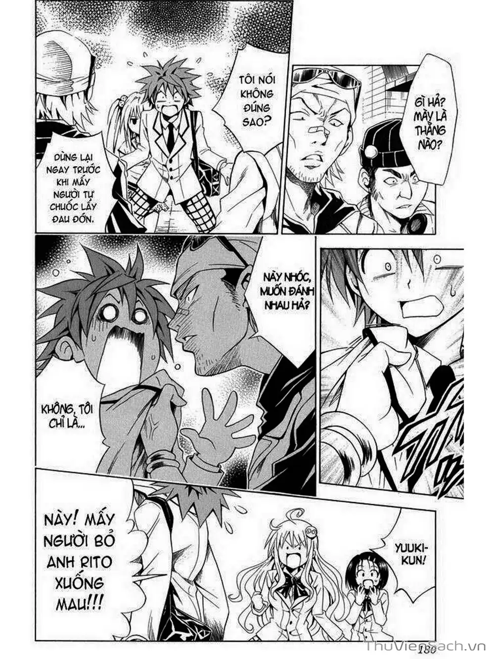 Truyện Tranh Bóng Tối Hoàng Kim - To Love Ru Darkness trang 8