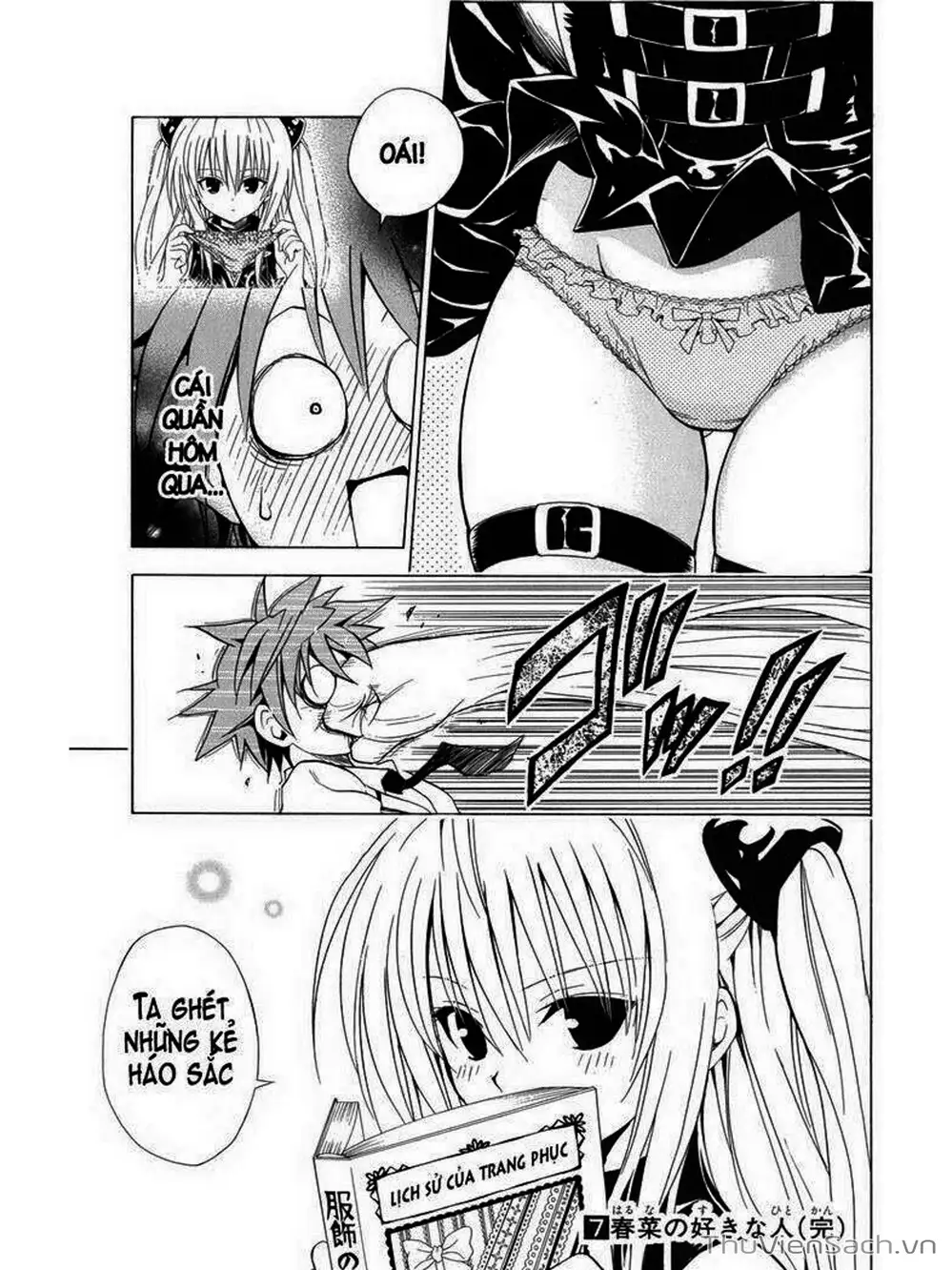 Truyện Tranh Bóng Tối Hoàng Kim - To Love Ru Darkness trang 8