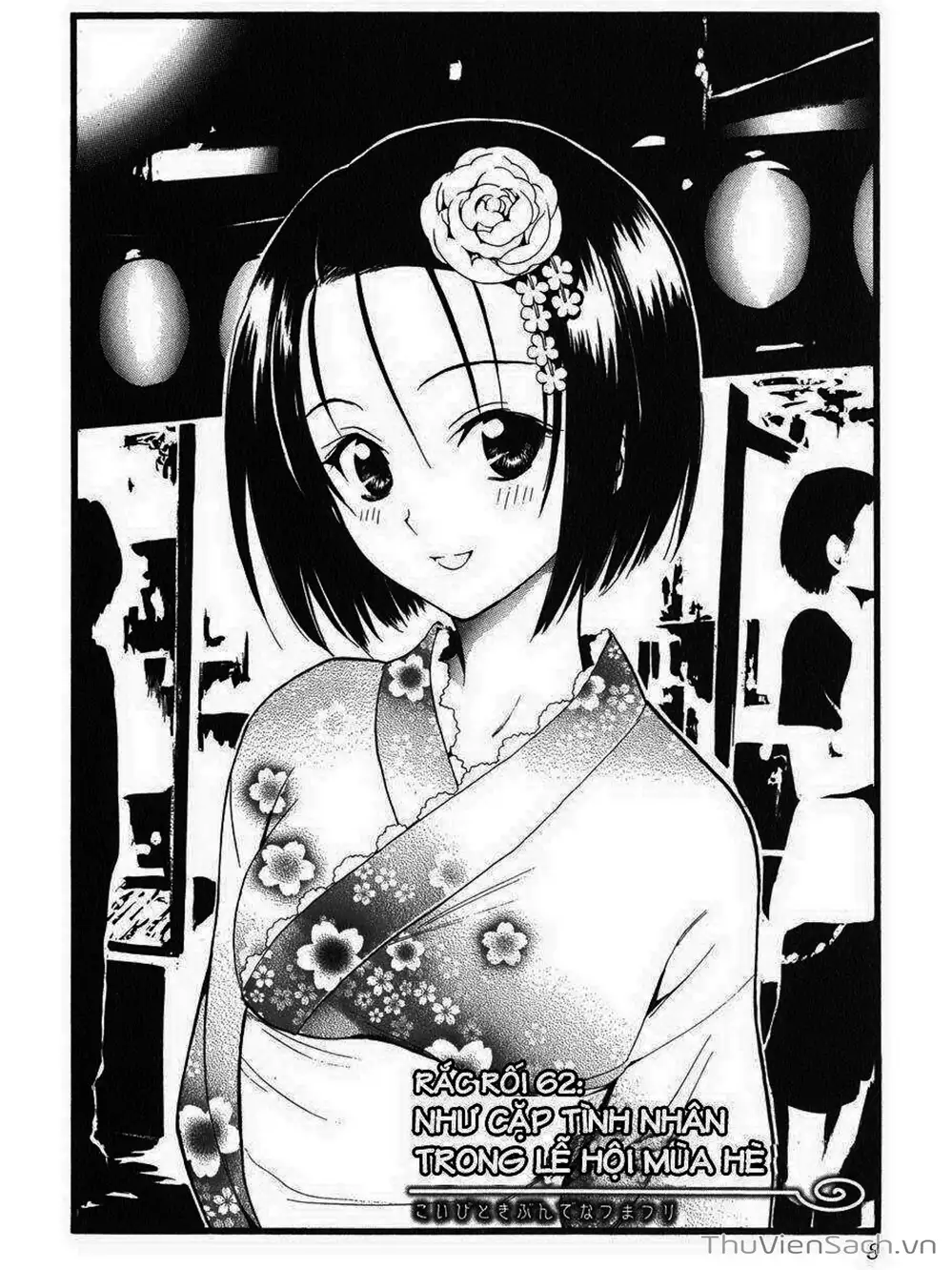 Truyện Tranh Bóng Tối Hoàng Kim - To Love Ru Darkness trang 8