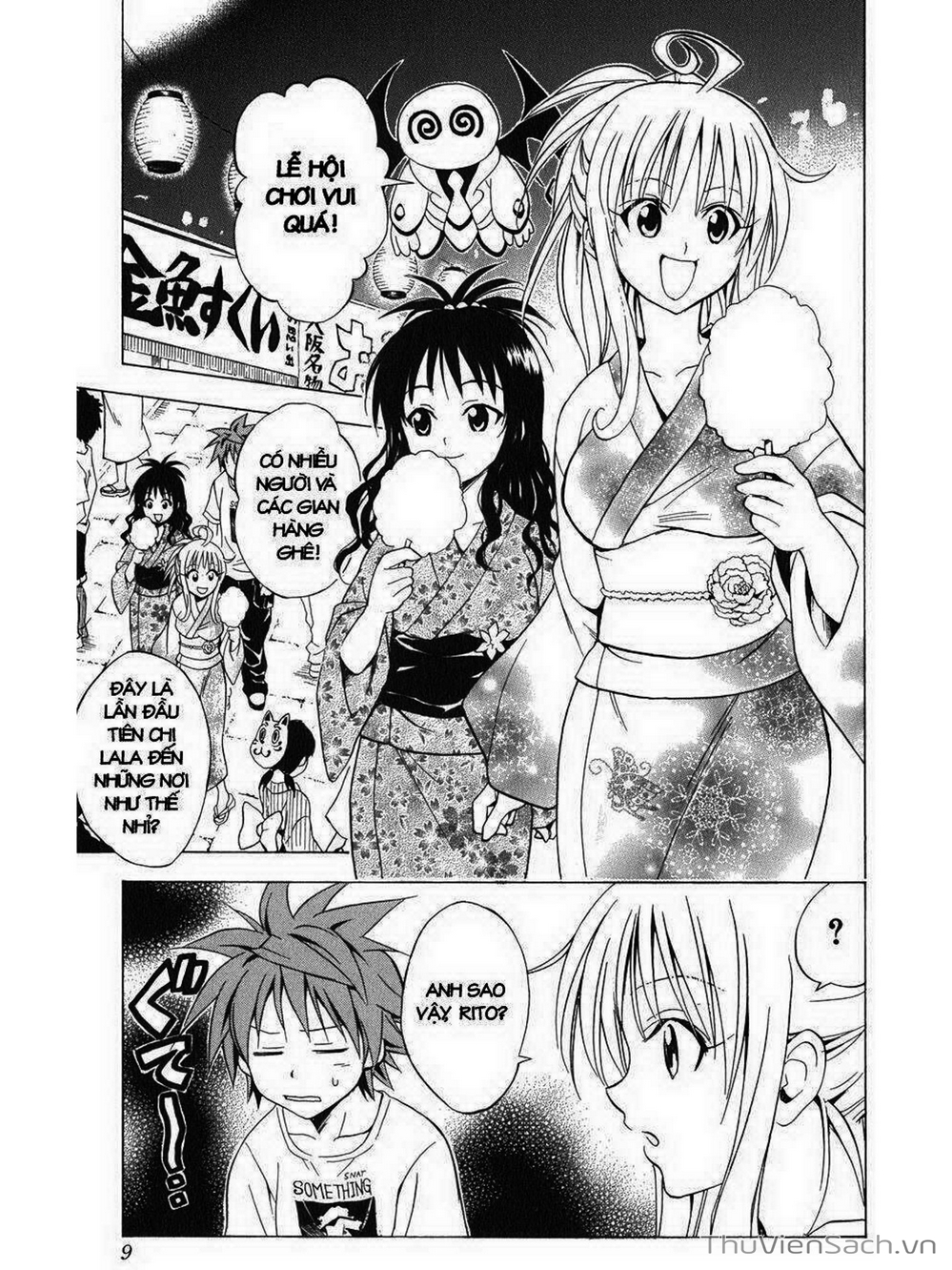 Truyện Tranh Bóng Tối Hoàng Kim - To Love Ru Darkness trang 1294