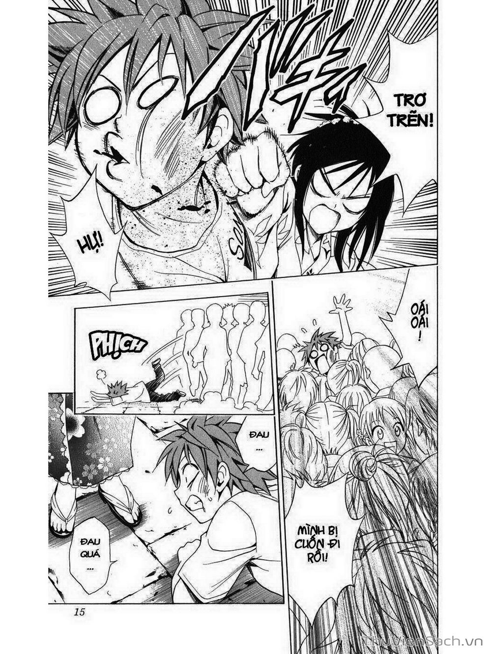 Truyện Tranh Bóng Tối Hoàng Kim - To Love Ru Darkness trang 8