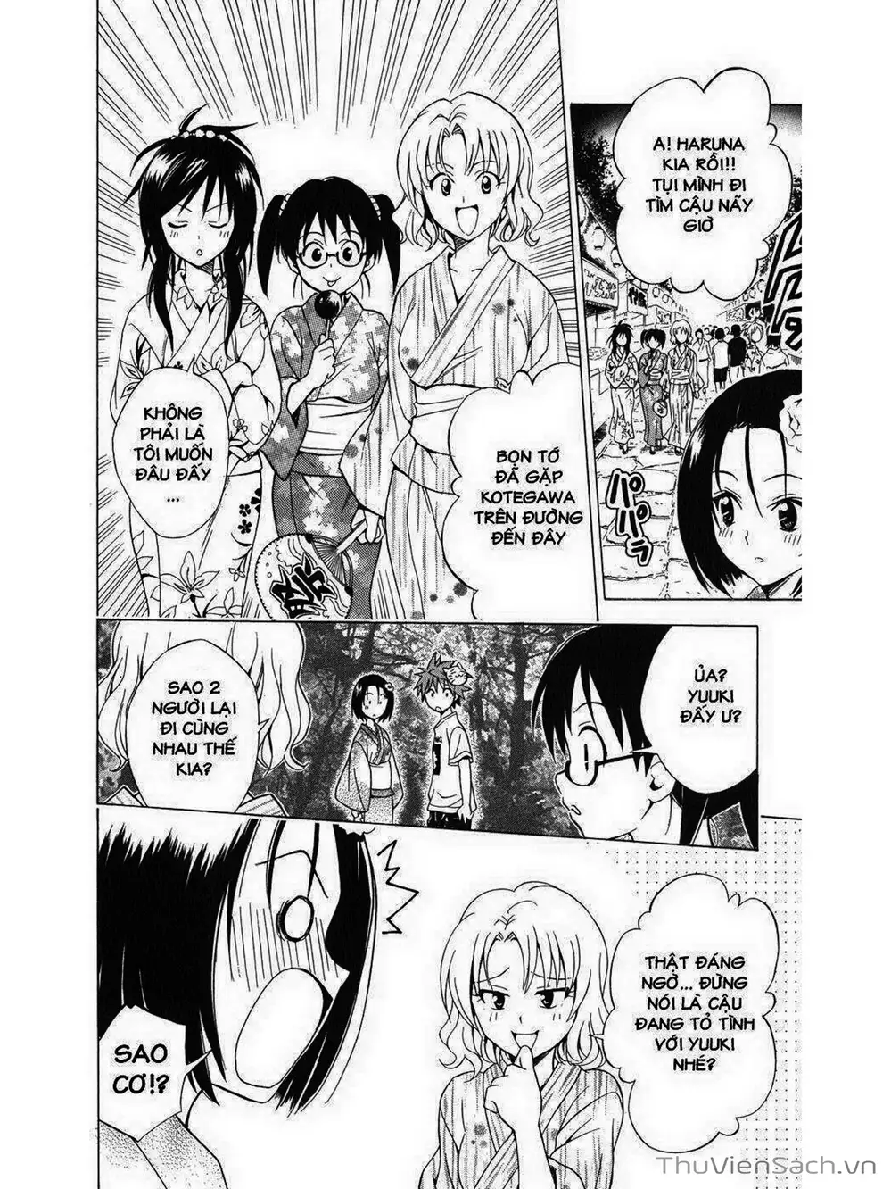 Truyện Tranh Bóng Tối Hoàng Kim - To Love Ru Darkness trang 8