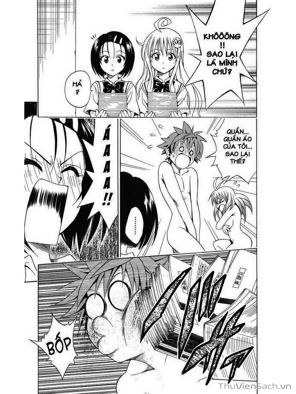 Truyện Tranh Bóng Tối Hoàng Kim - To Love Ru Darkness trang 8