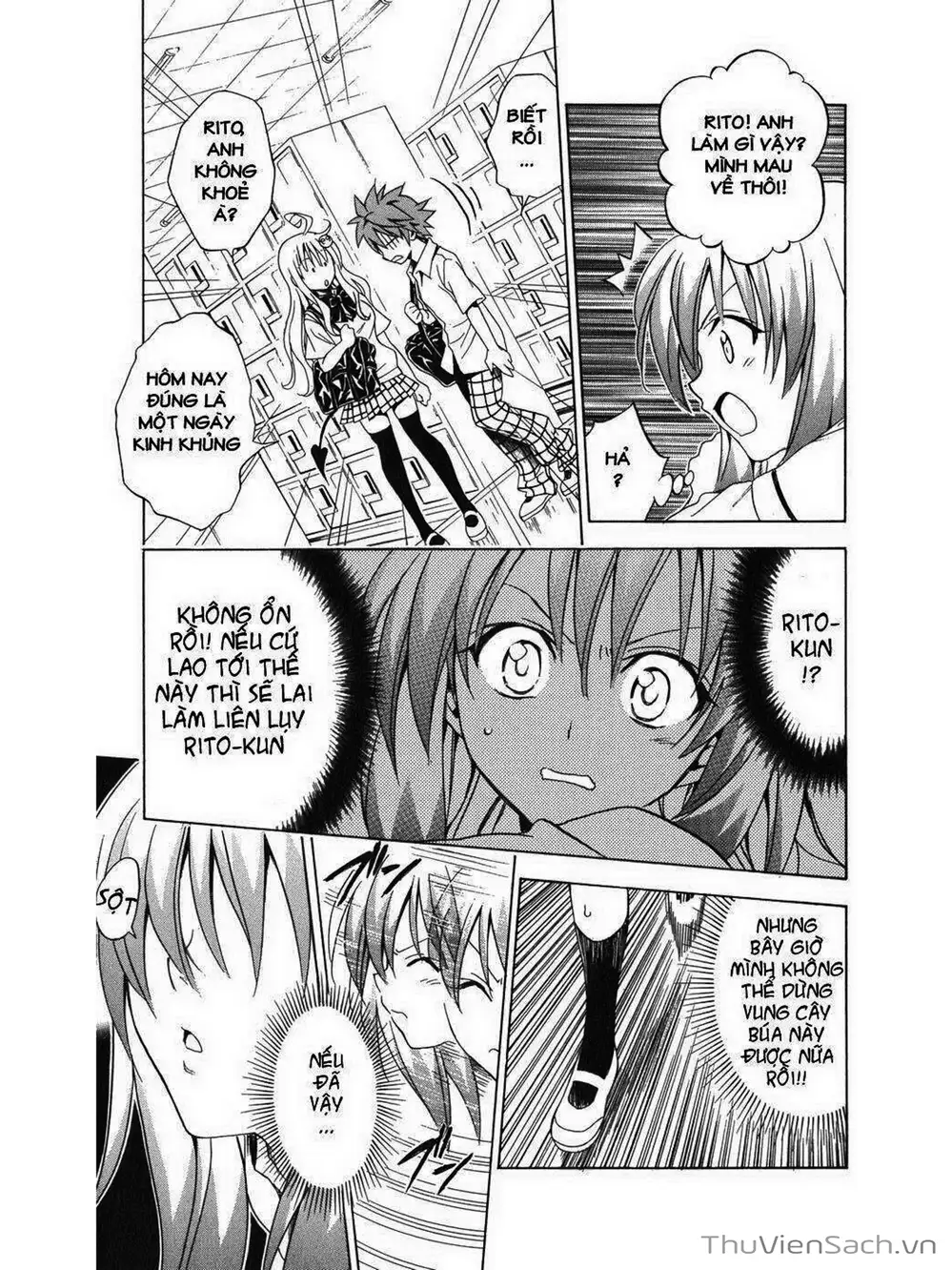 Truyện Tranh Bóng Tối Hoàng Kim - To Love Ru Darkness trang 8