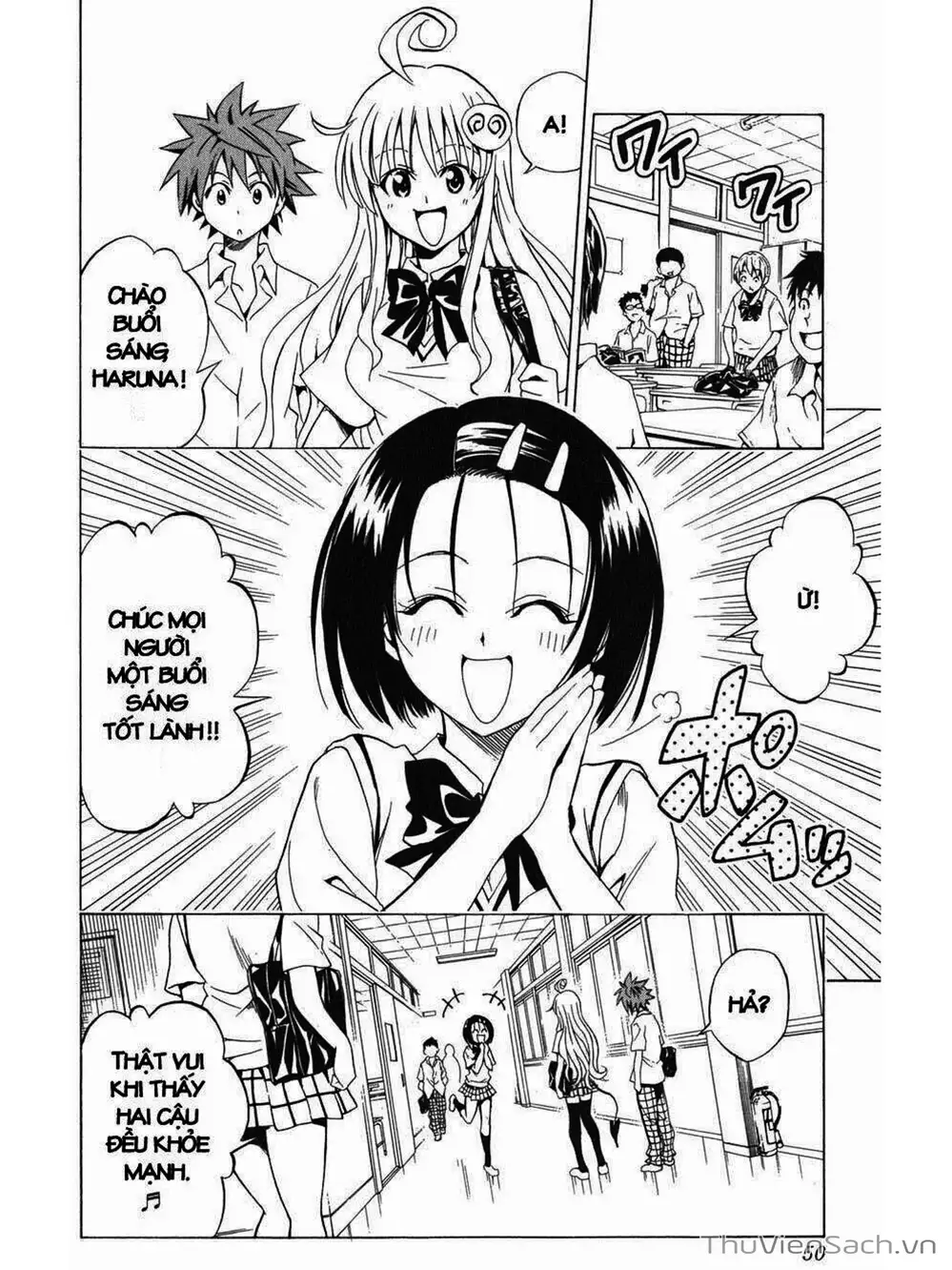 Truyện Tranh Bóng Tối Hoàng Kim - To Love Ru Darkness trang 8