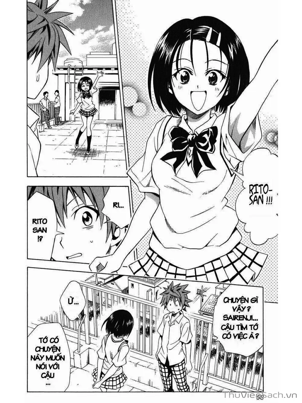 Truyện Tranh Bóng Tối Hoàng Kim - To Love Ru Darkness trang 8