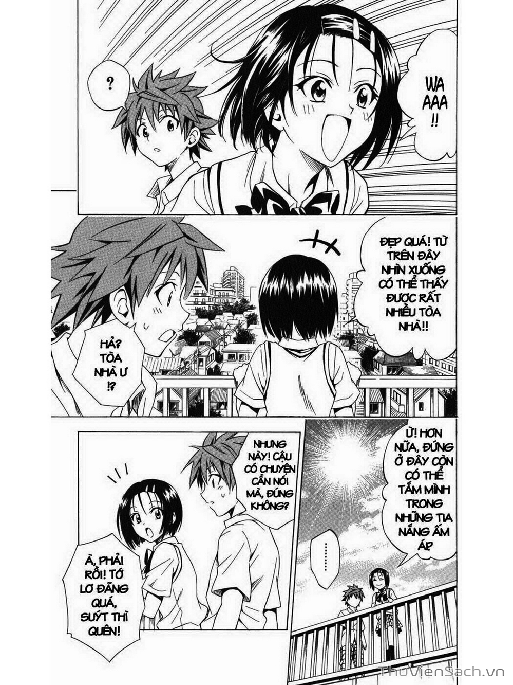 Truyện Tranh Bóng Tối Hoàng Kim - To Love Ru Darkness trang 8