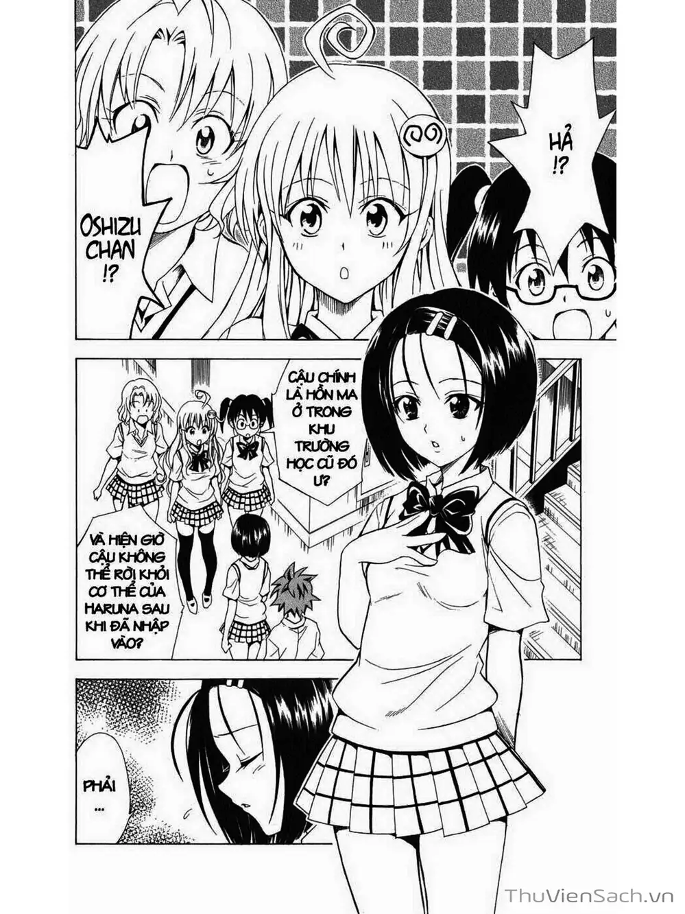 Truyện Tranh Bóng Tối Hoàng Kim - To Love Ru Darkness trang 8