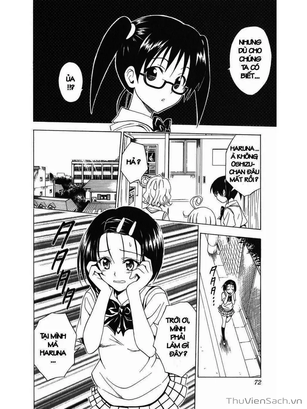 Truyện Tranh Bóng Tối Hoàng Kim - To Love Ru Darkness trang 8