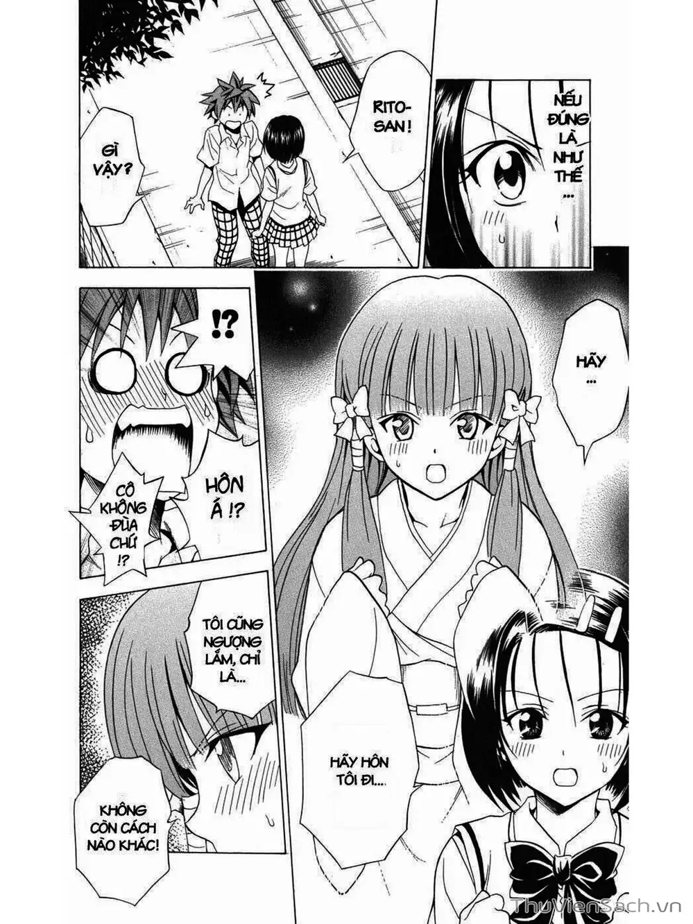 Truyện Tranh Bóng Tối Hoàng Kim - To Love Ru Darkness trang 8