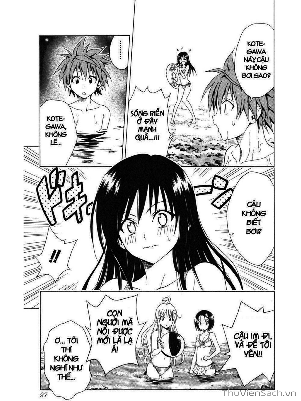 Truyện Tranh Bóng Tối Hoàng Kim - To Love Ru Darkness trang 8