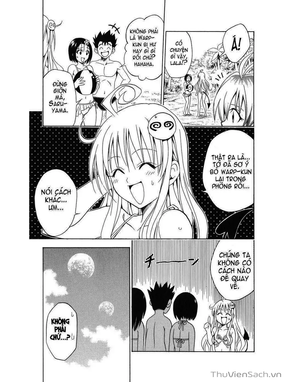 Truyện Tranh Bóng Tối Hoàng Kim - To Love Ru Darkness trang 8