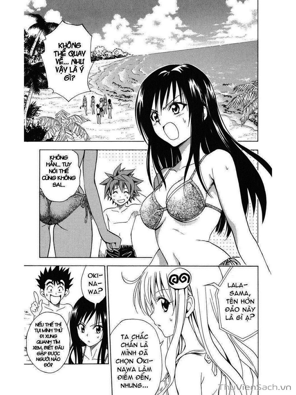 Truyện Tranh Bóng Tối Hoàng Kim - To Love Ru Darkness trang 8