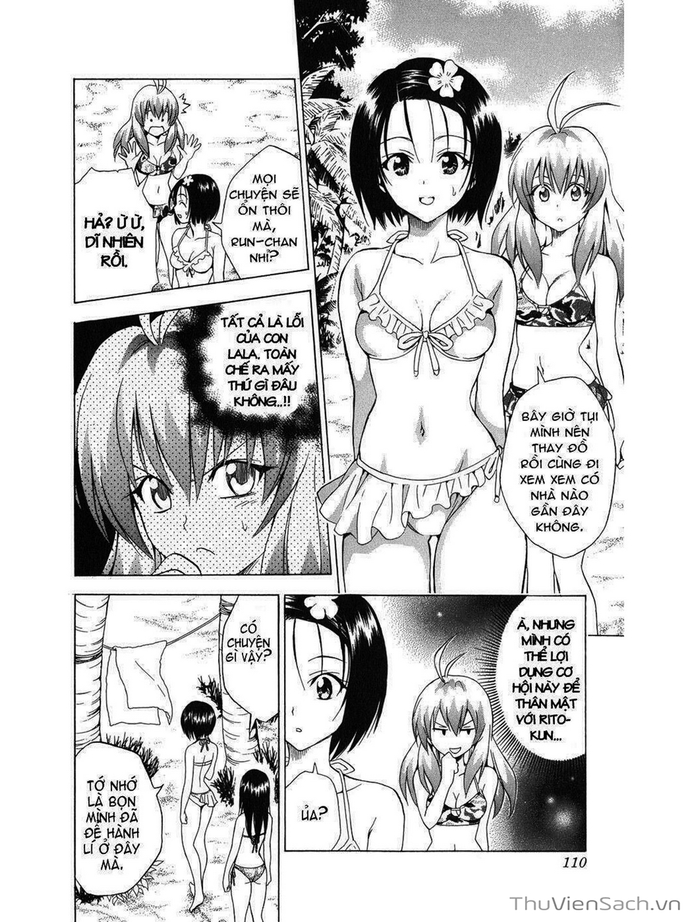 Truyện Tranh Bóng Tối Hoàng Kim - To Love Ru Darkness trang 8