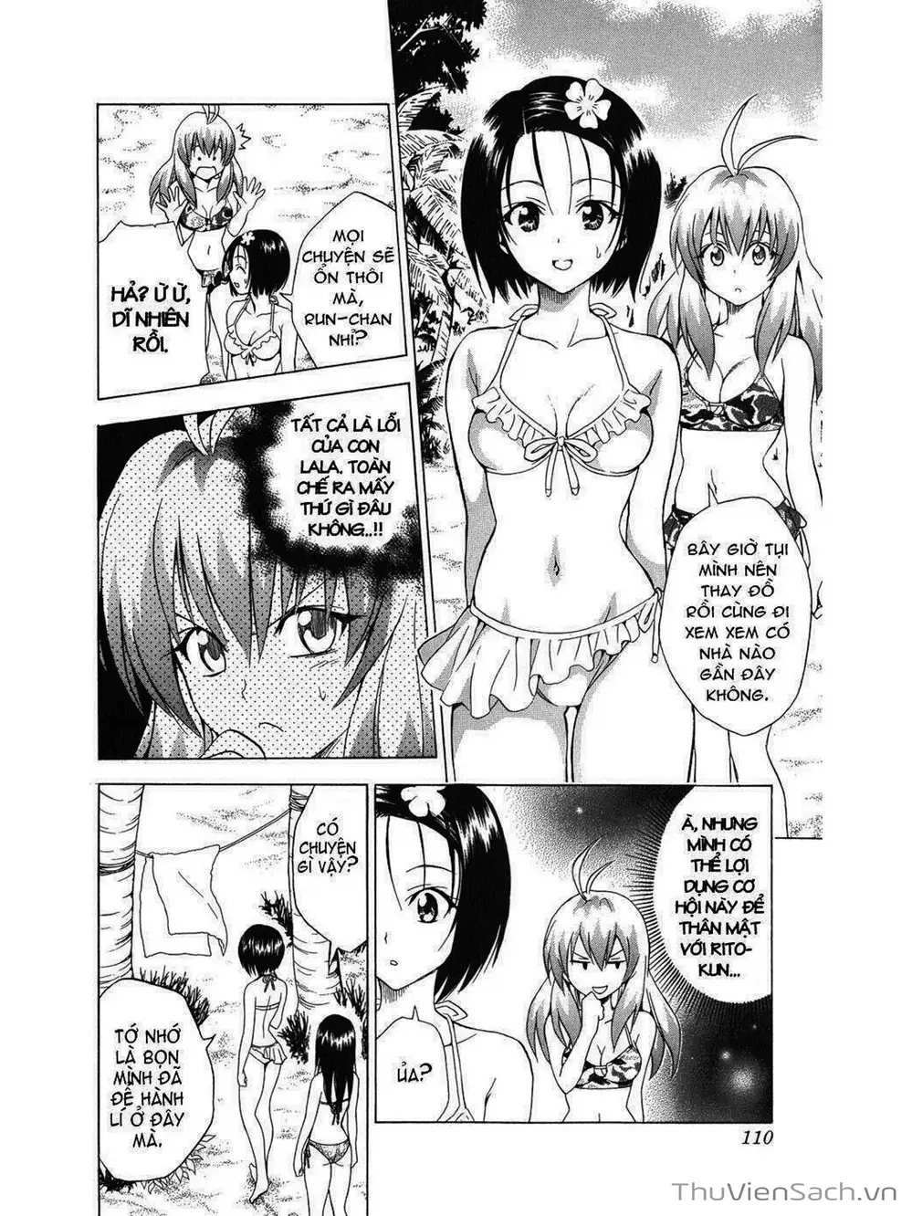 Truyện Tranh Bóng Tối Hoàng Kim - To Love Ru Darkness trang 8