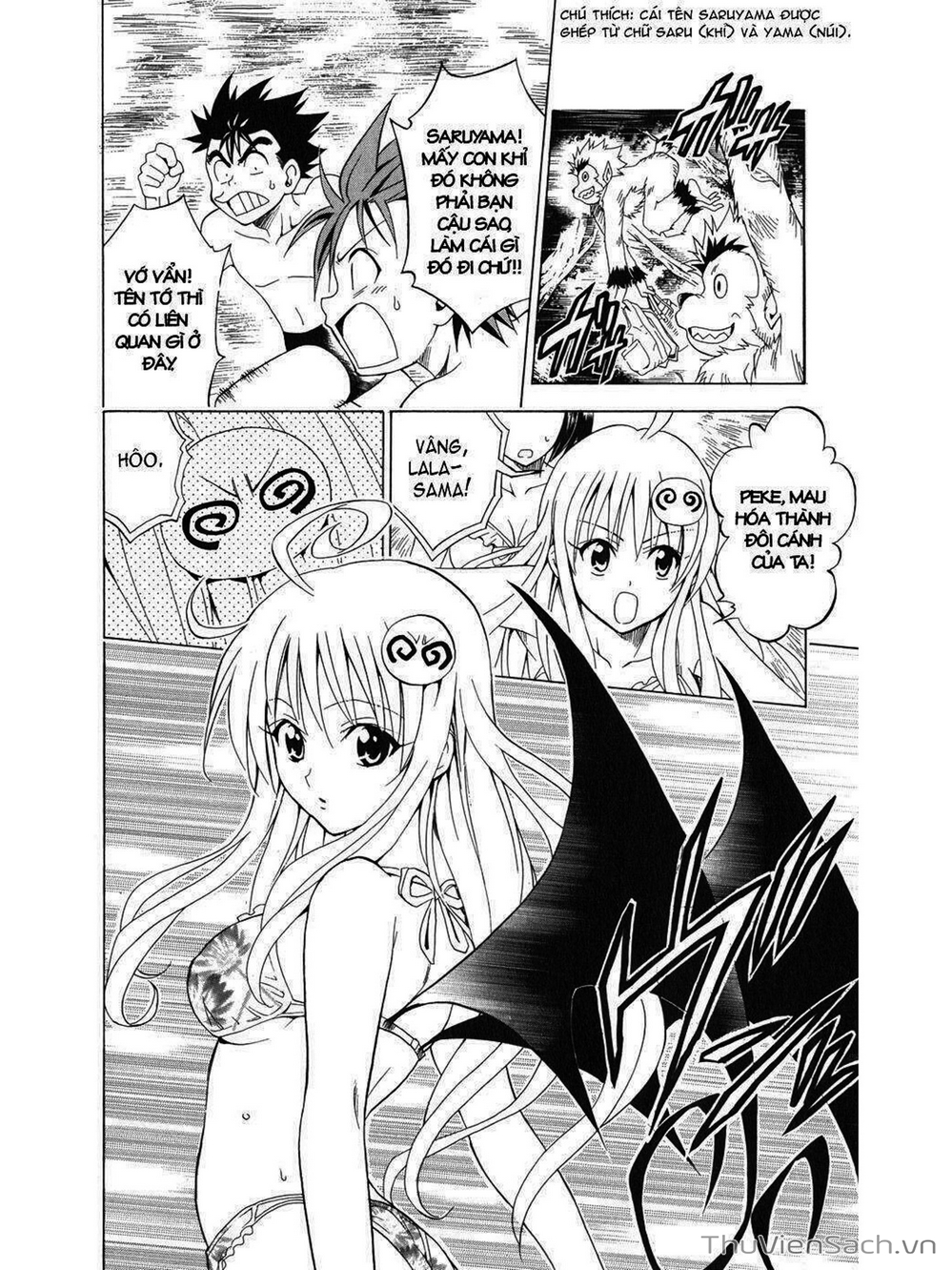 Truyện Tranh Bóng Tối Hoàng Kim - To Love Ru Darkness trang 8