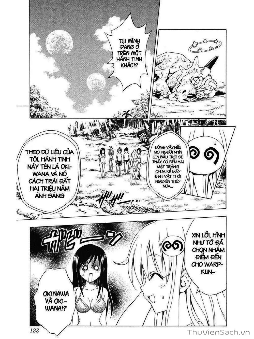 Truyện Tranh Bóng Tối Hoàng Kim - To Love Ru Darkness trang 8