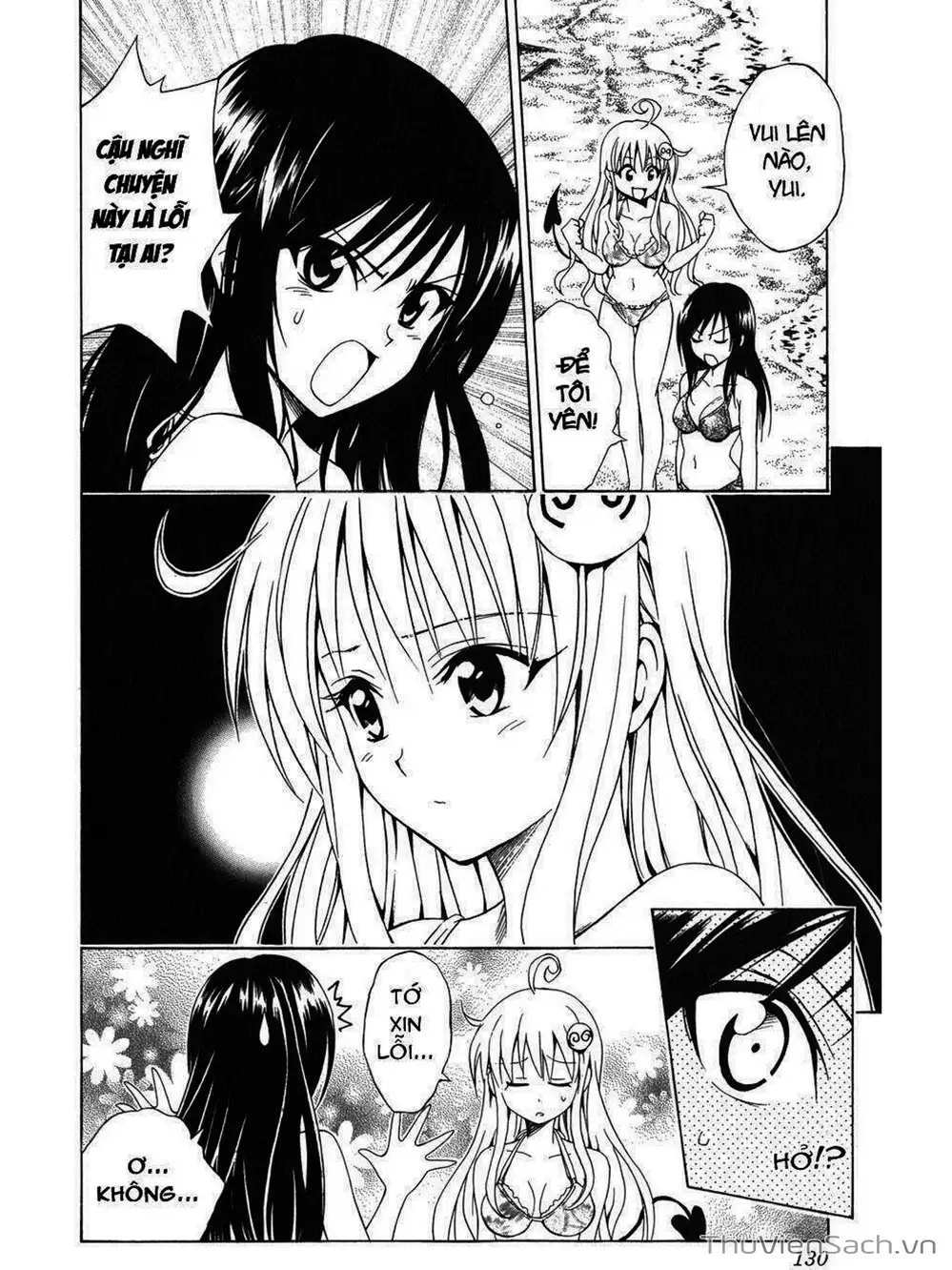 Truyện Tranh Bóng Tối Hoàng Kim - To Love Ru Darkness trang 8