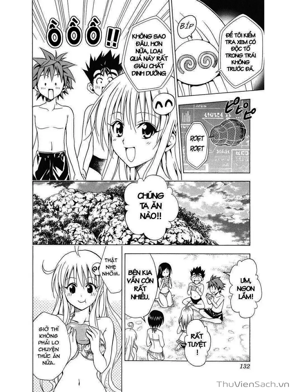 Truyện Tranh Bóng Tối Hoàng Kim - To Love Ru Darkness trang 8