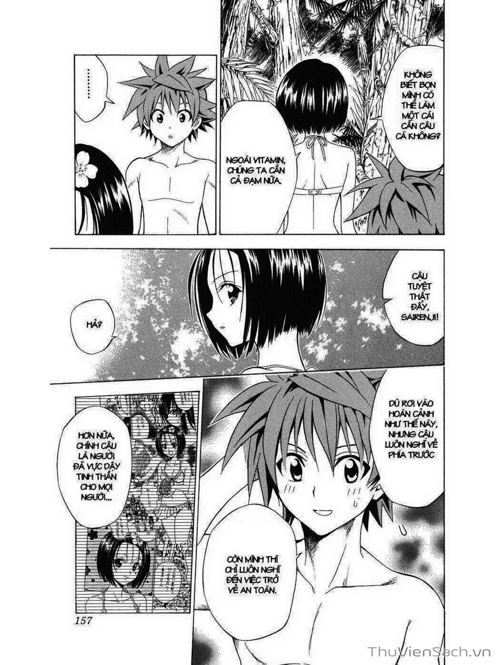 Truyện Tranh Bóng Tối Hoàng Kim - To Love Ru Darkness trang 8