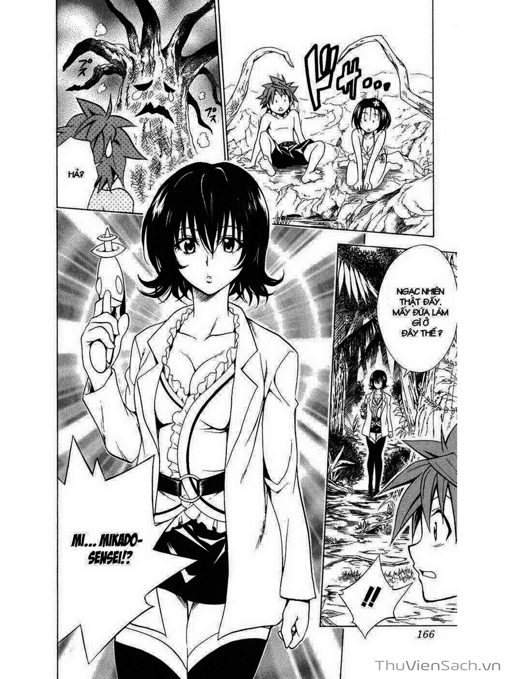 Truyện Tranh Bóng Tối Hoàng Kim - To Love Ru Darkness trang 8