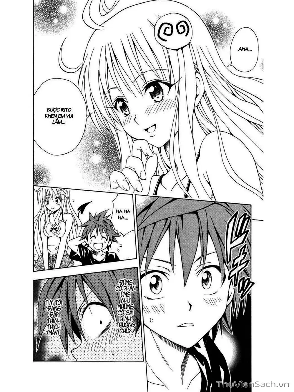 Truyện Tranh Bóng Tối Hoàng Kim - To Love Ru Darkness trang 8