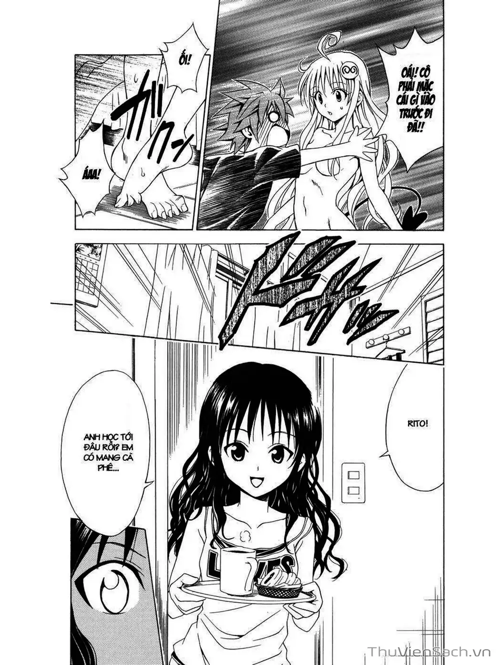 Truyện Tranh Bóng Tối Hoàng Kim - To Love Ru Darkness trang 8