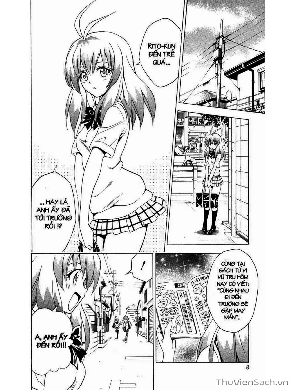 Truyện Tranh Bóng Tối Hoàng Kim - To Love Ru Darkness trang 8