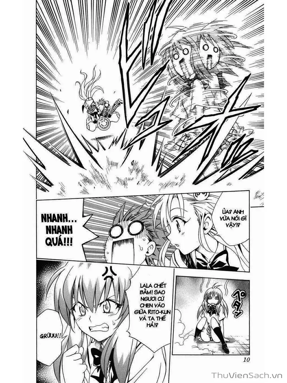 Truyện Tranh Bóng Tối Hoàng Kim - To Love Ru Darkness trang 8