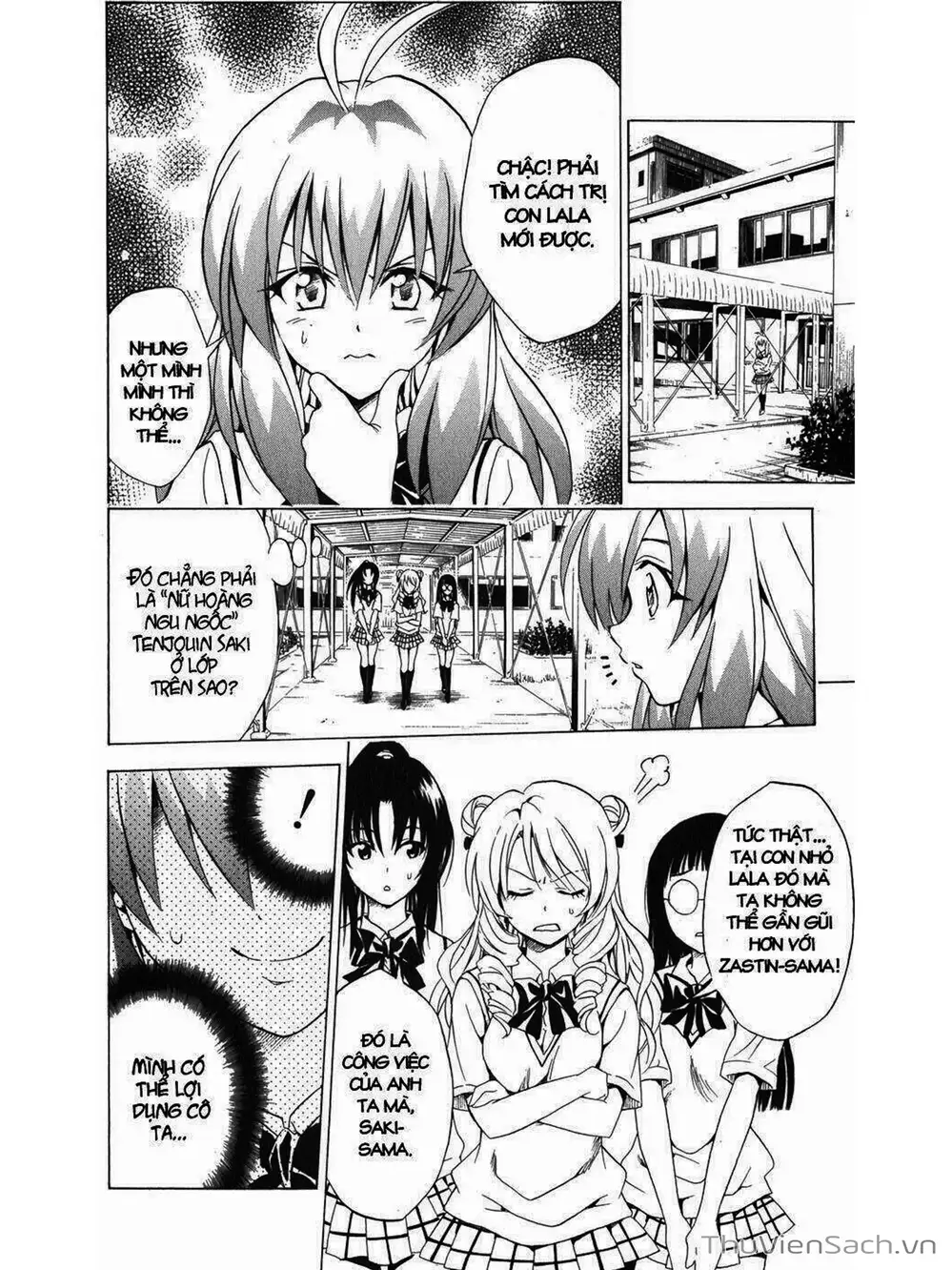 Truyện Tranh Bóng Tối Hoàng Kim - To Love Ru Darkness trang 8