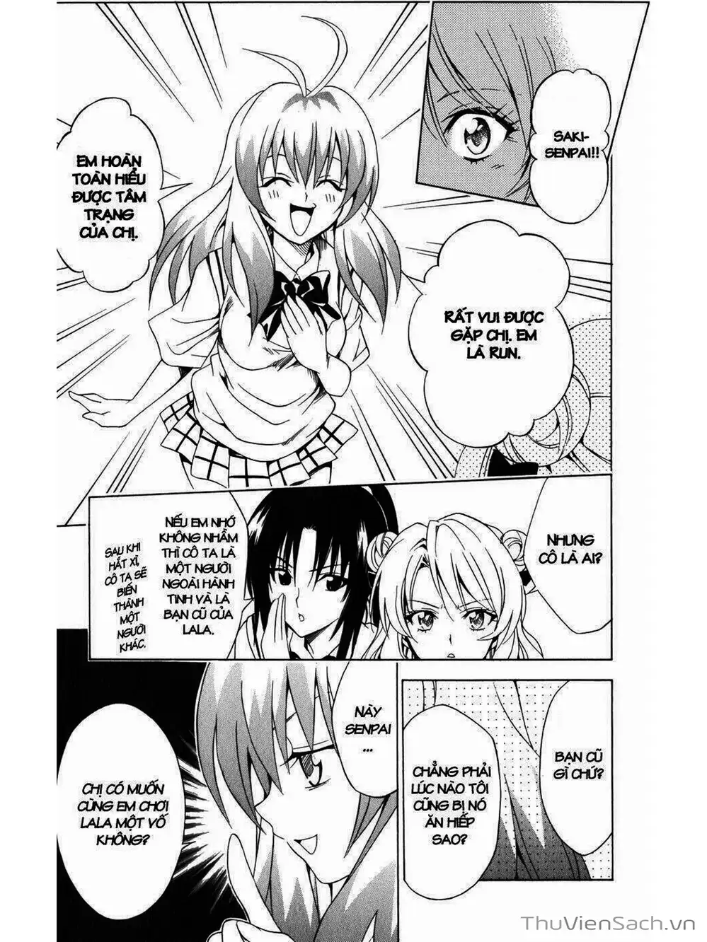 Truyện Tranh Bóng Tối Hoàng Kim - To Love Ru Darkness trang 8