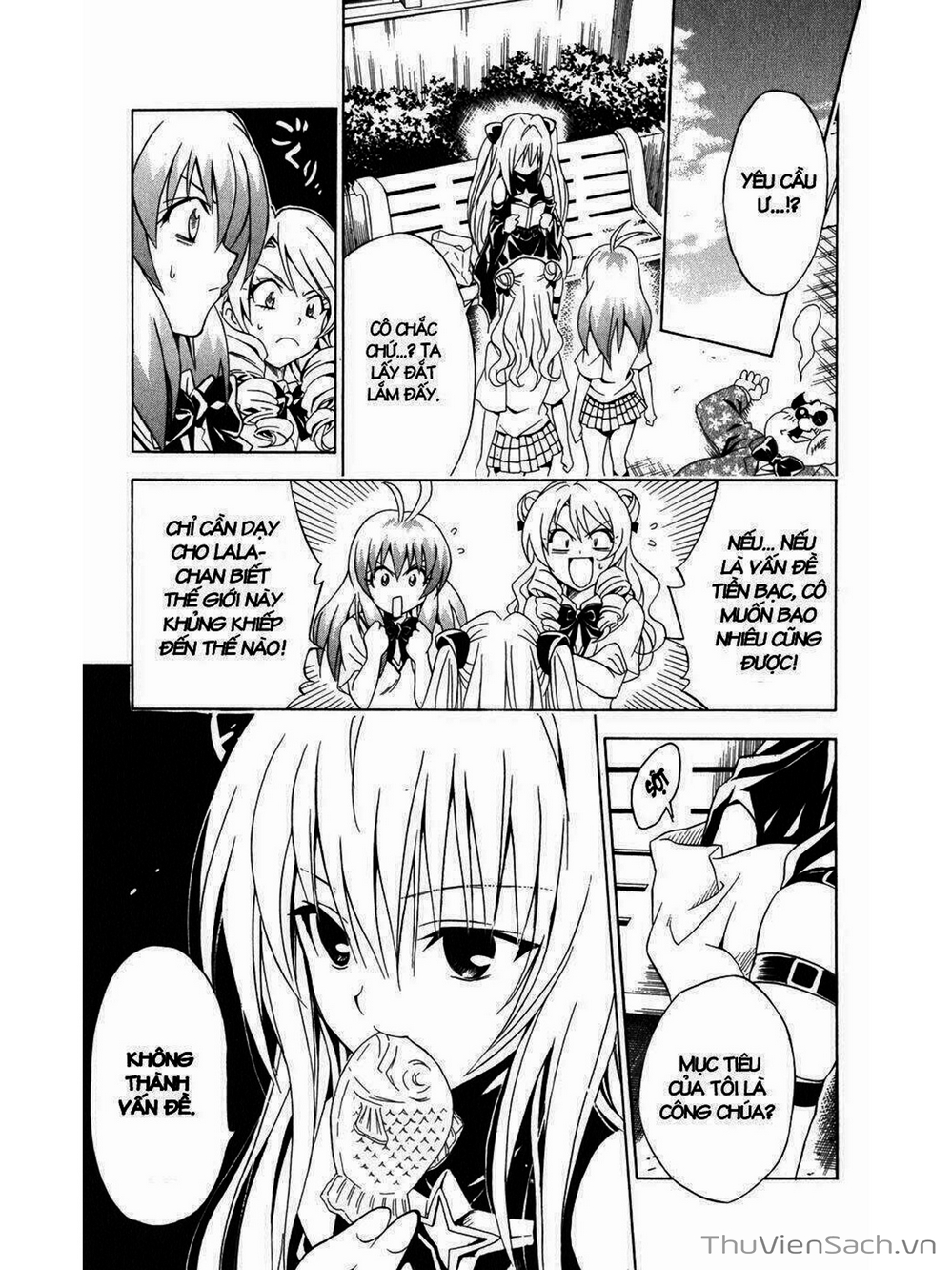 Truyện Tranh Bóng Tối Hoàng Kim - To Love Ru Darkness trang 8