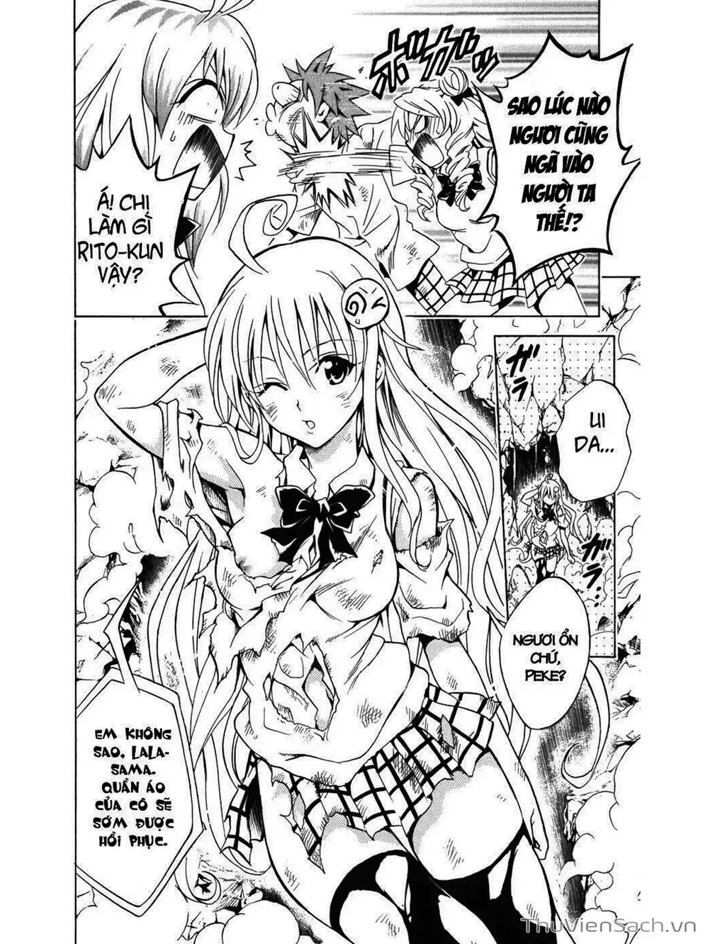 Truyện Tranh Bóng Tối Hoàng Kim - To Love Ru Darkness trang 8