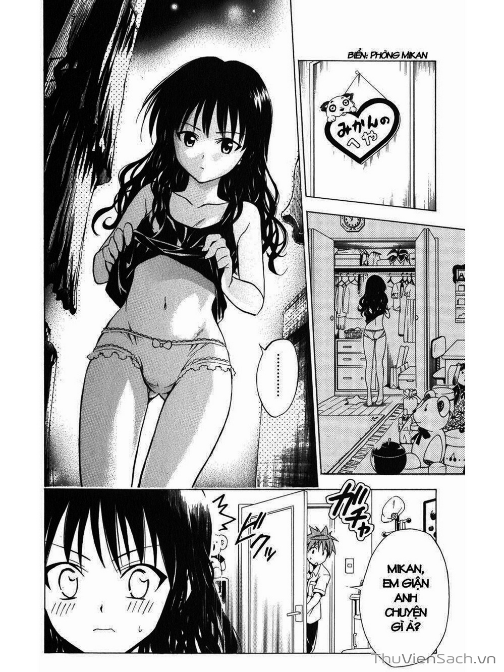 Truyện Tranh Bóng Tối Hoàng Kim - To Love Ru Darkness trang 8