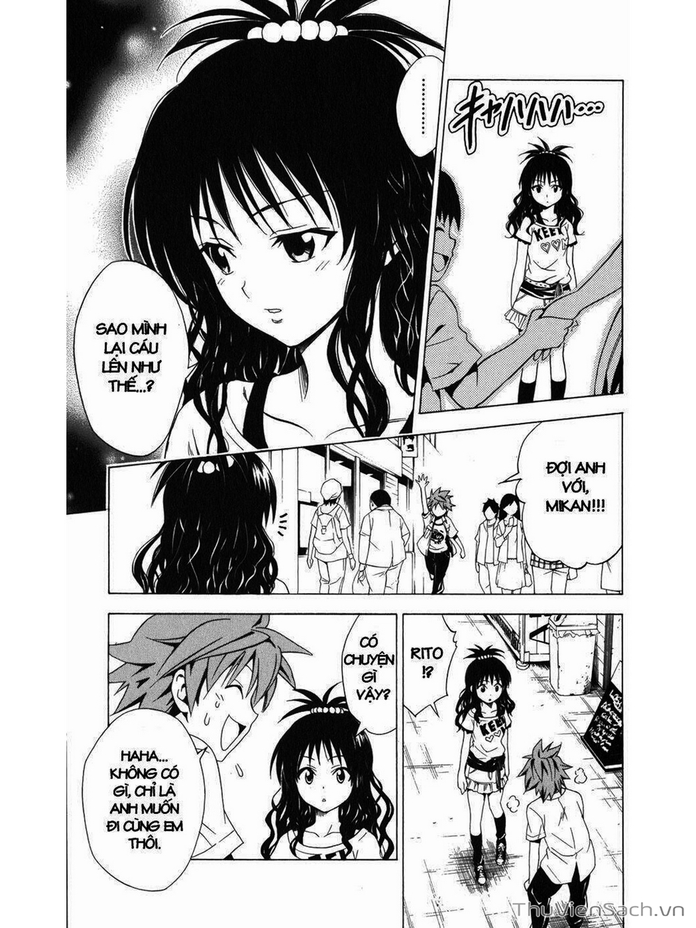 Truyện Tranh Bóng Tối Hoàng Kim - To Love Ru Darkness trang 1541