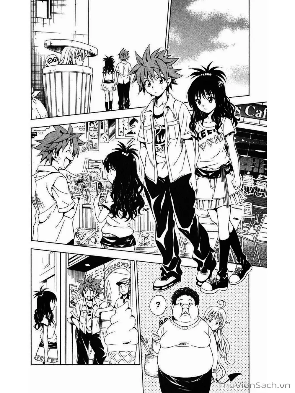 Truyện Tranh Bóng Tối Hoàng Kim - To Love Ru Darkness trang 8