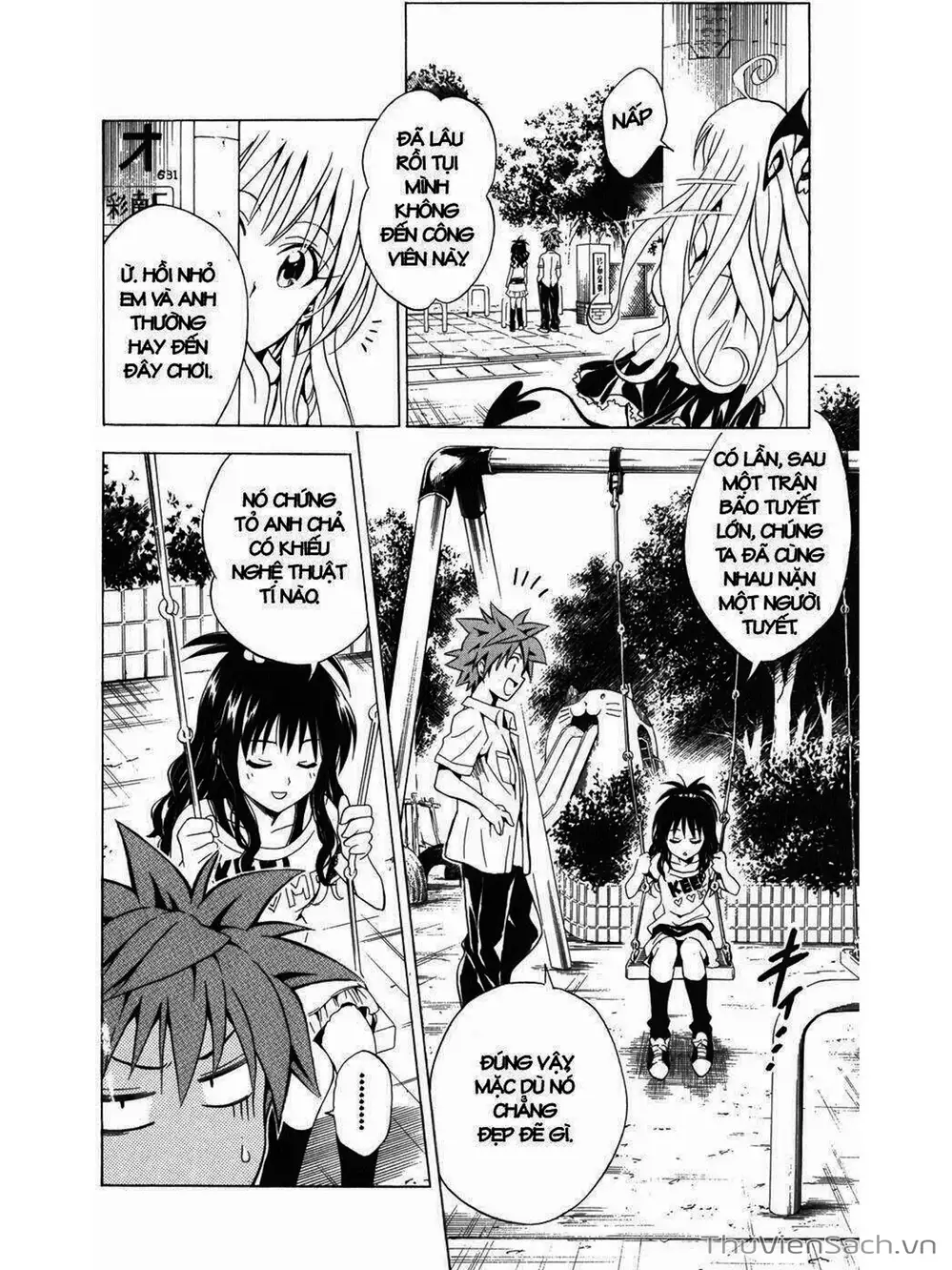 Truyện Tranh Bóng Tối Hoàng Kim - To Love Ru Darkness trang 8