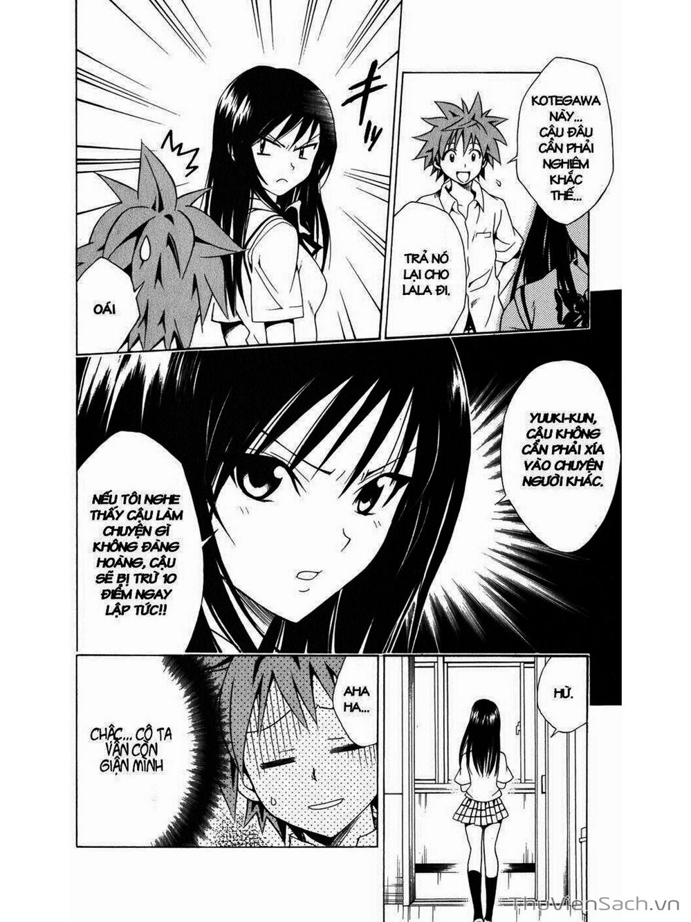 Truyện Tranh Bóng Tối Hoàng Kim - To Love Ru Darkness trang 8